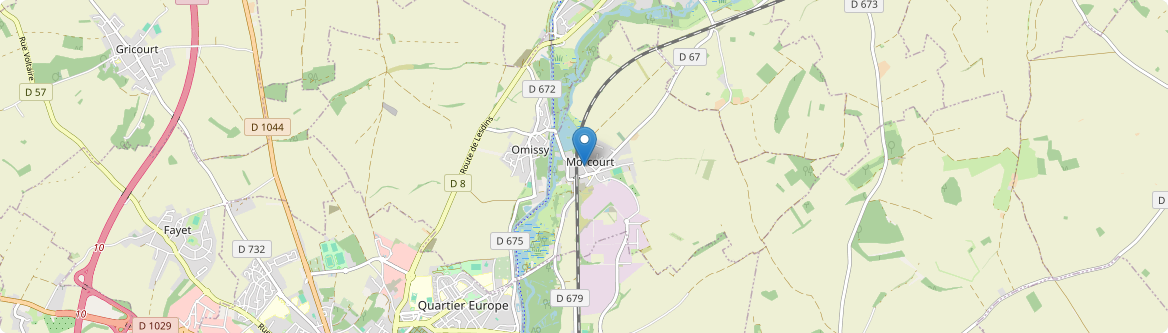 Morcourt - Carte
