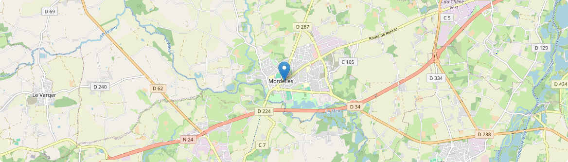 Mordelles - Carte