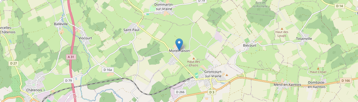 Morelmaison - Carte