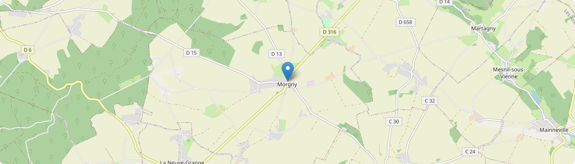 Morgny - Carte