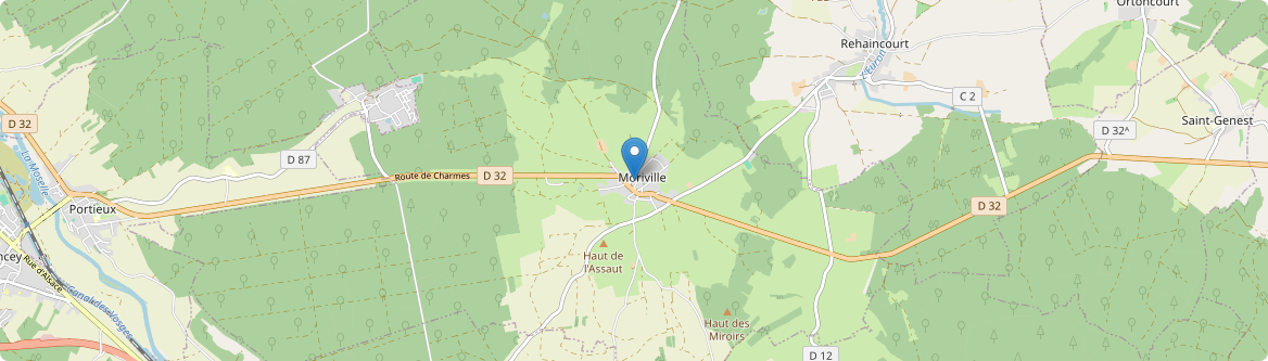 Moriville - Carte