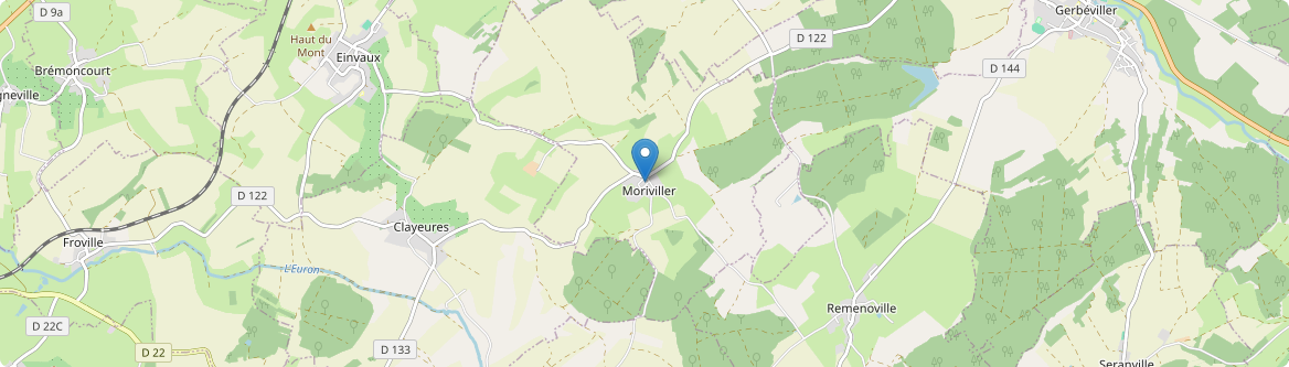 Moriviller - Carte