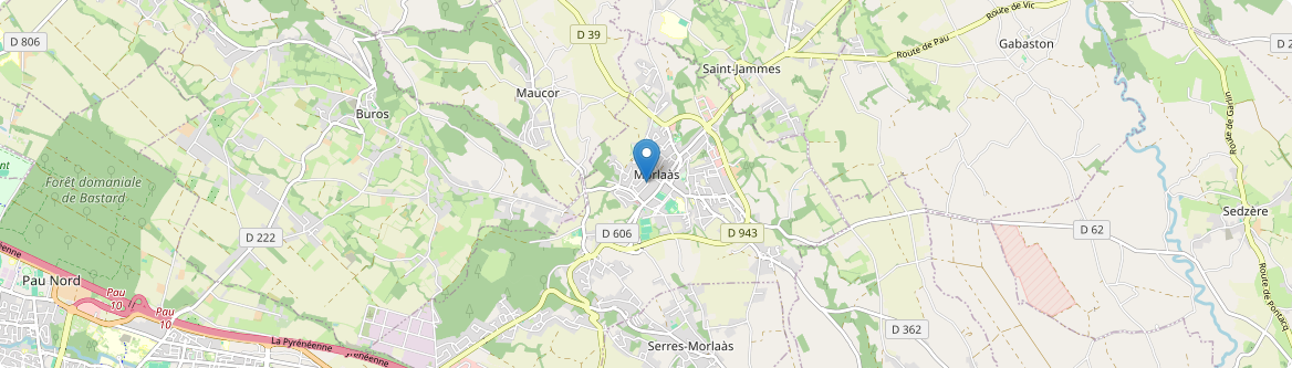 Morlaàs - Carte