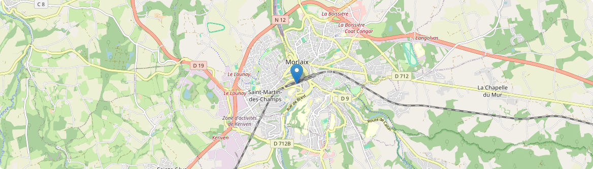 Morlaix - Carte