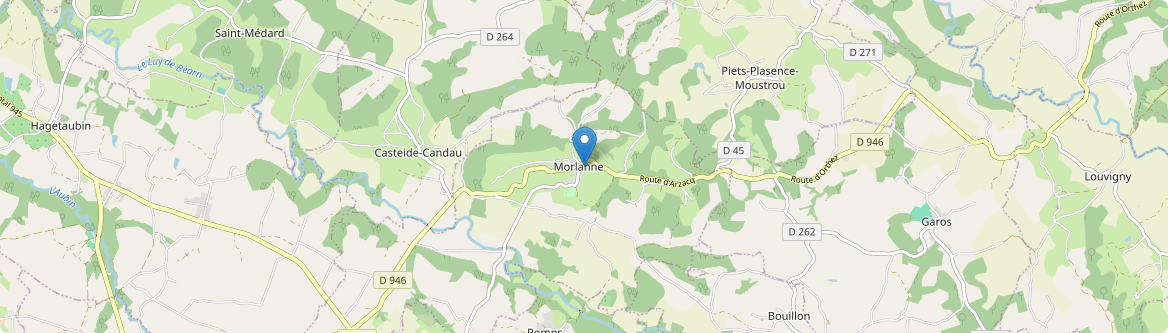 Morlanne - Carte