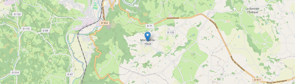 Morlhon-le-Haut - Carte