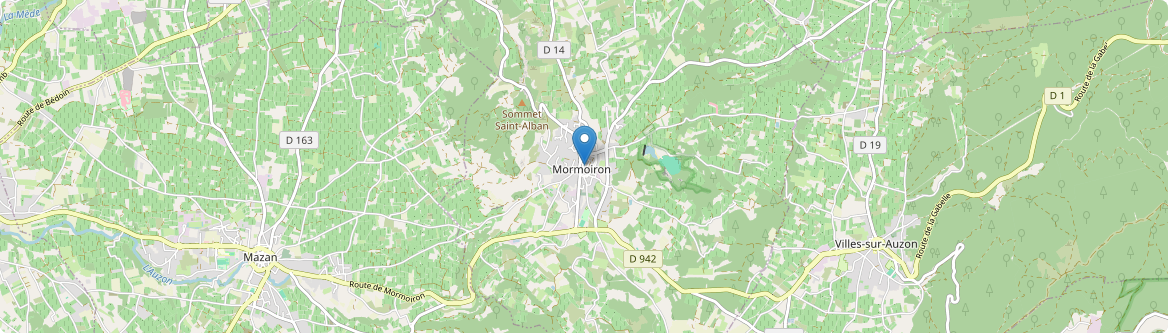 Mormoiron - Carte
