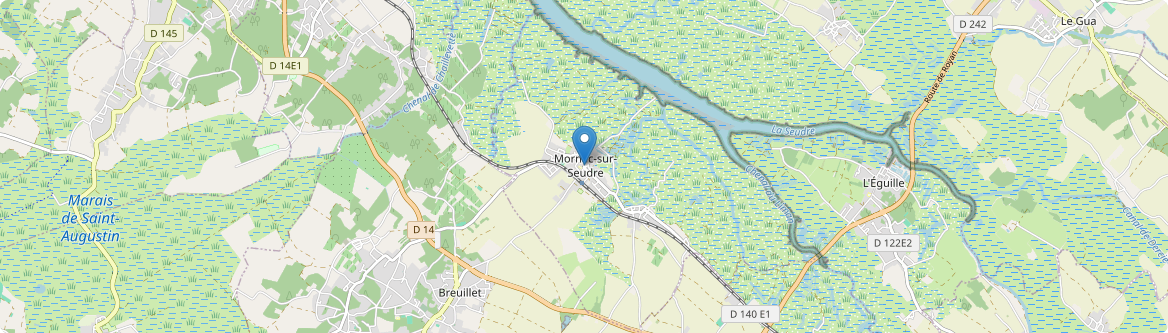 Mornac-sur-Seudre - Carte