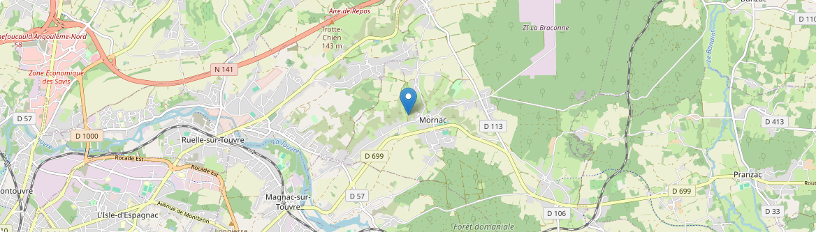 Mornac - Carte