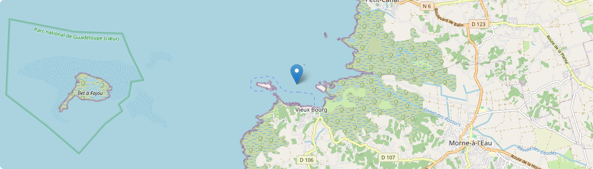 Morne-à-l'Eau - Carte