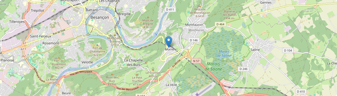 Morre - Carte