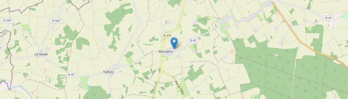 Morsains - Carte