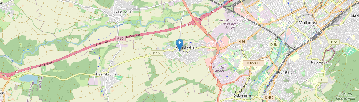 Morschwiller-le-Bas - Carte