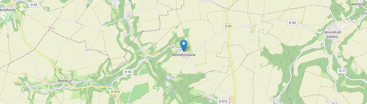 Mortefontaine - Carte