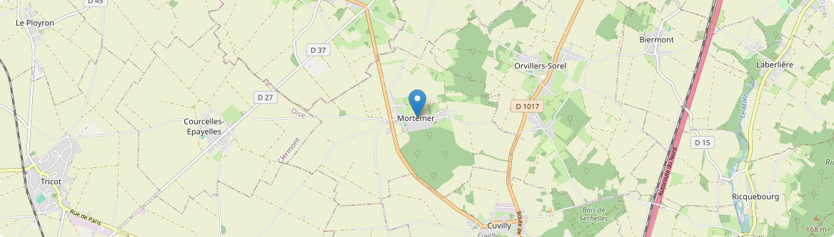 Mortemer - Carte