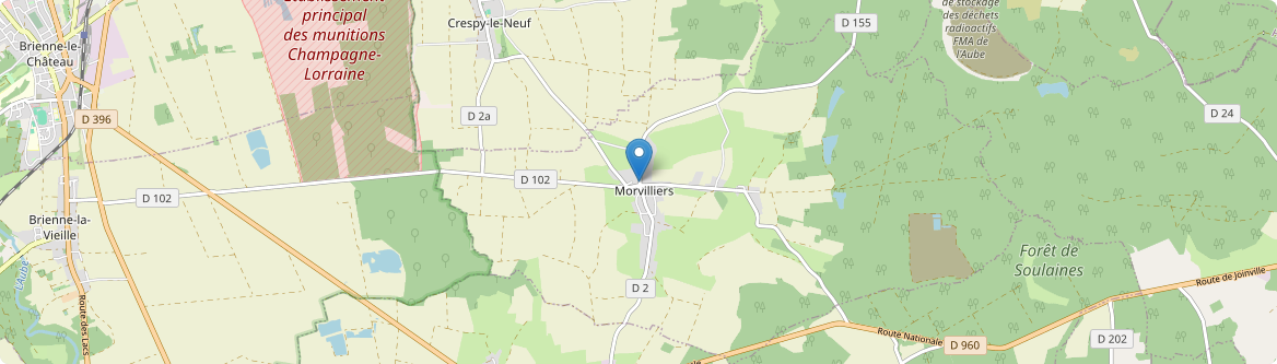 Morvilliers - Carte