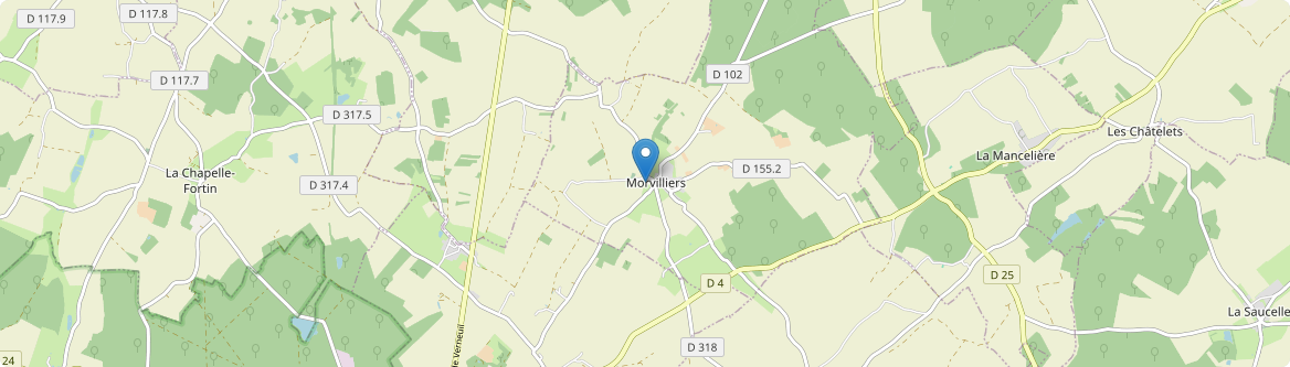 Morvilliers - Carte