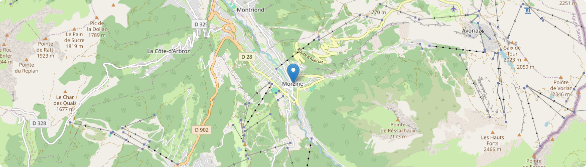 Morzine - Carte