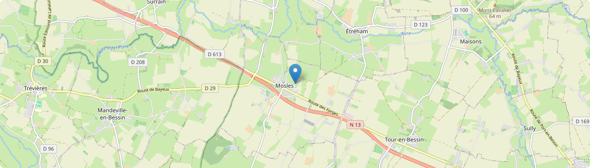 Mosles - Carte