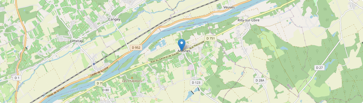 Mosnes - Carte
