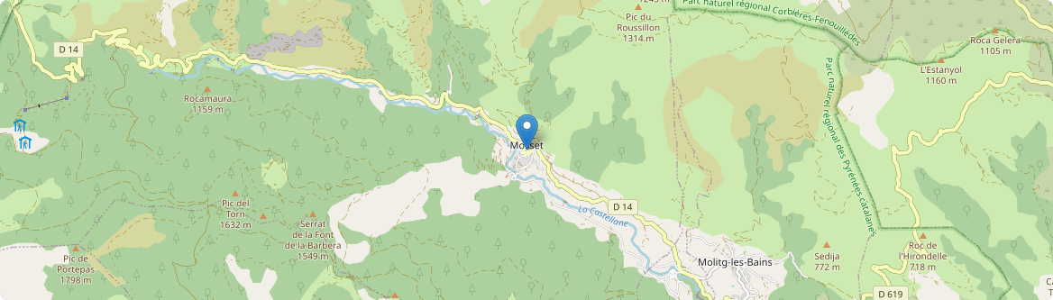 Mosset - Carte