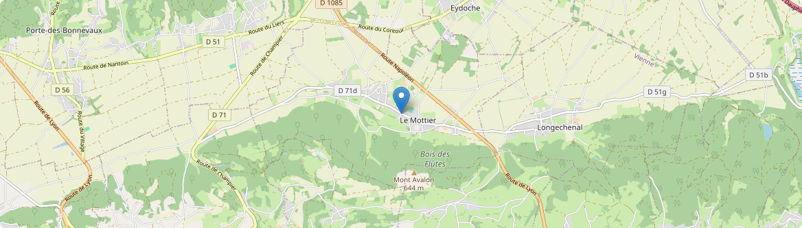 Mottier - Carte