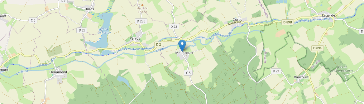 Mouacourt - Carte