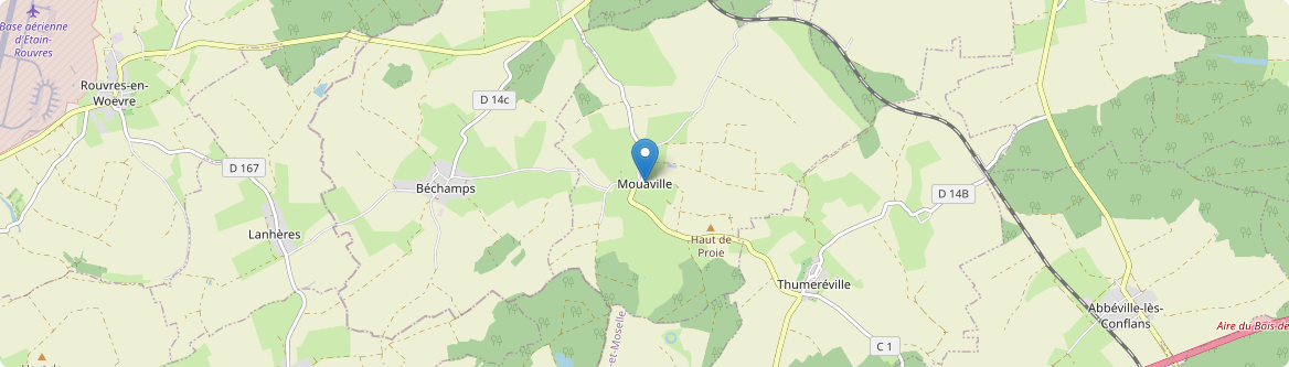 Mouaville - Carte