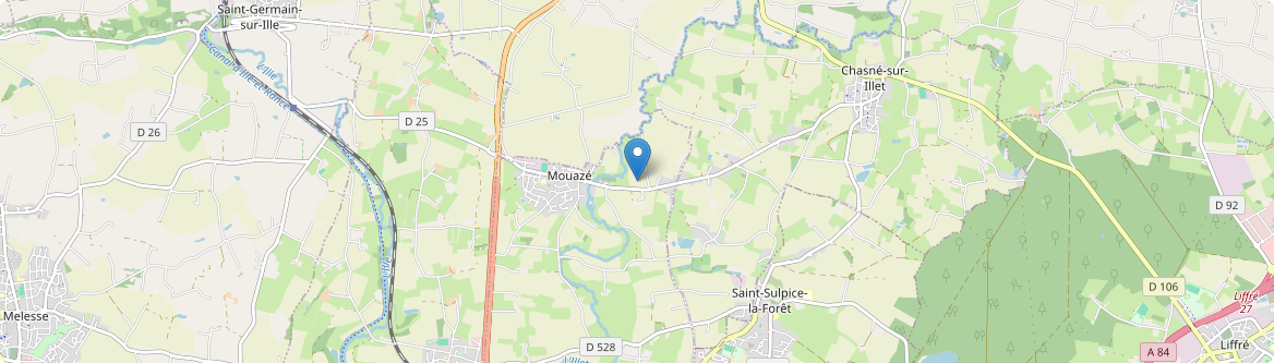 Mouazé - Carte