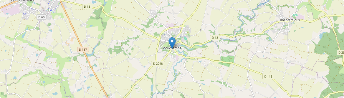 Mouchamps - Carte
