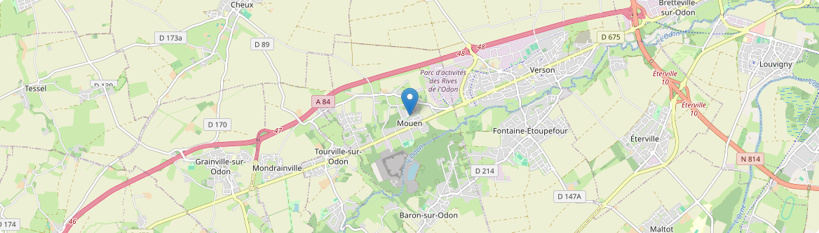 Mouen - Carte