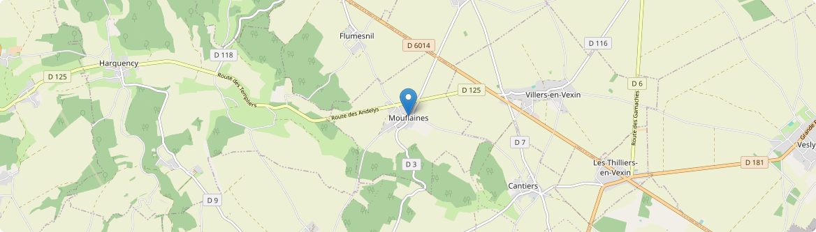 Mouflaines - Carte