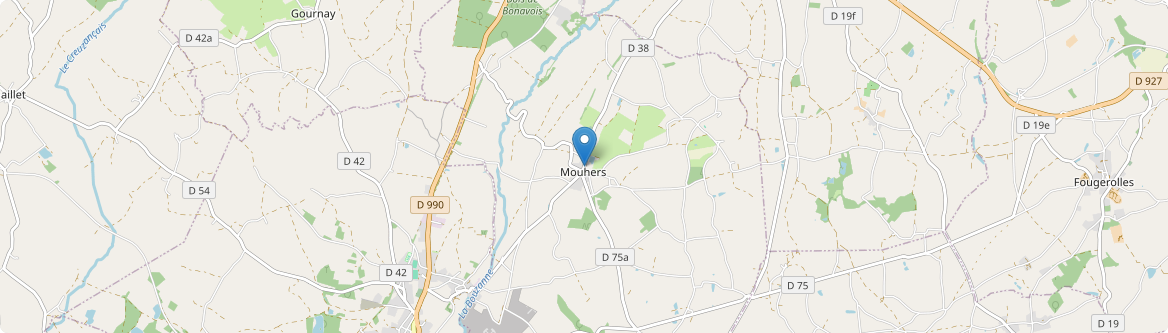 Mouhers - Carte