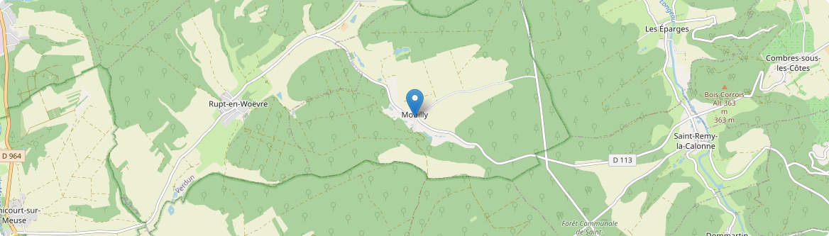 Mouilly - Carte