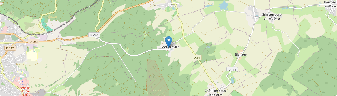 Moulainville - Carte