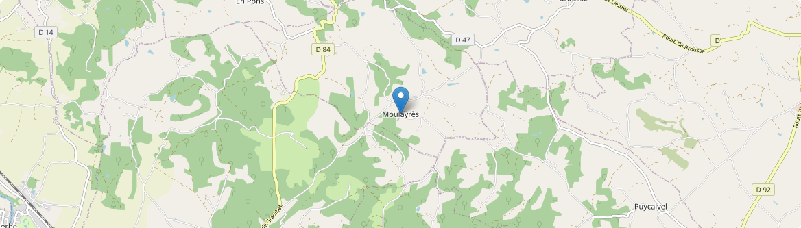 Moulayrès - Carte