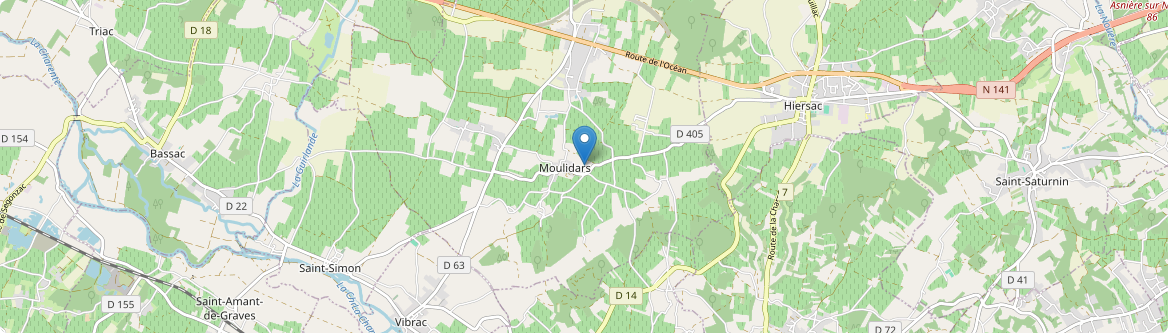 Moulidars - Carte