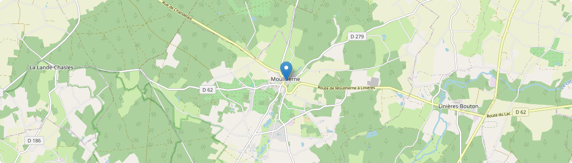 Mouliherne - Carte