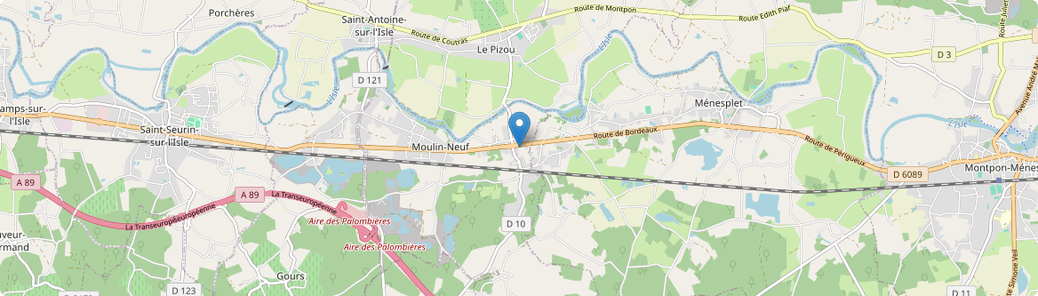 Moulin-Neuf - Carte