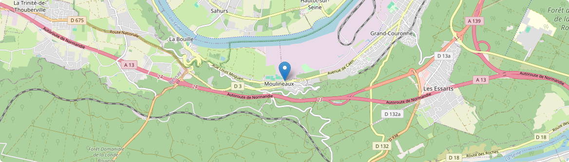 Moulineaux - Carte