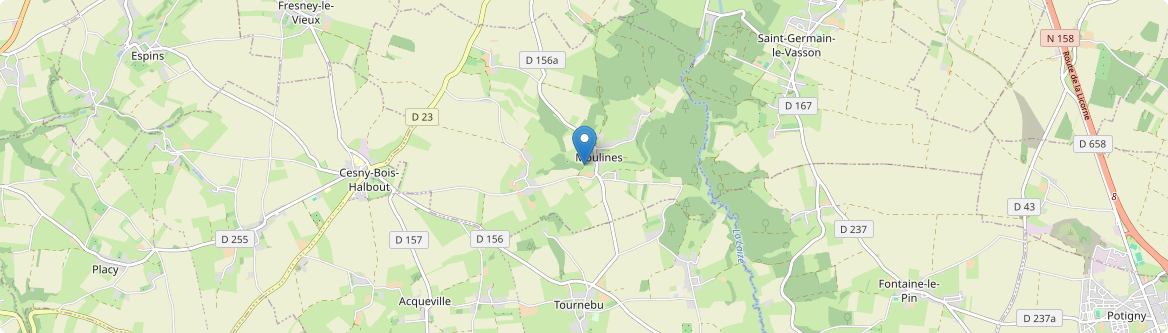 Moulines - Carte