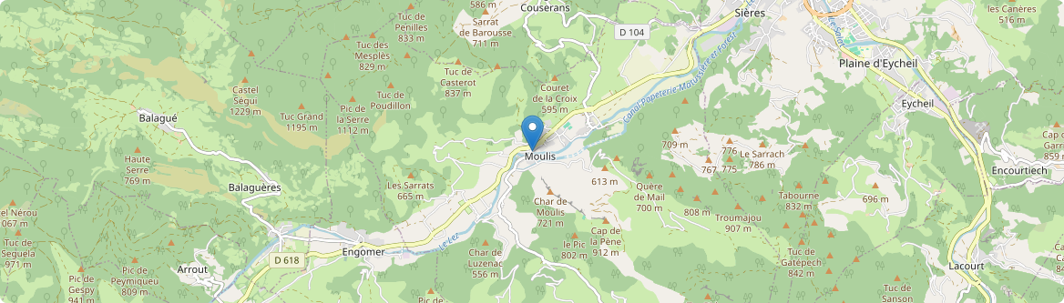 Moulis - Carte