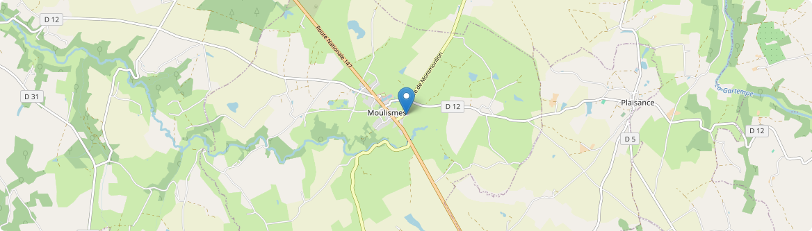 Moulismes - Carte