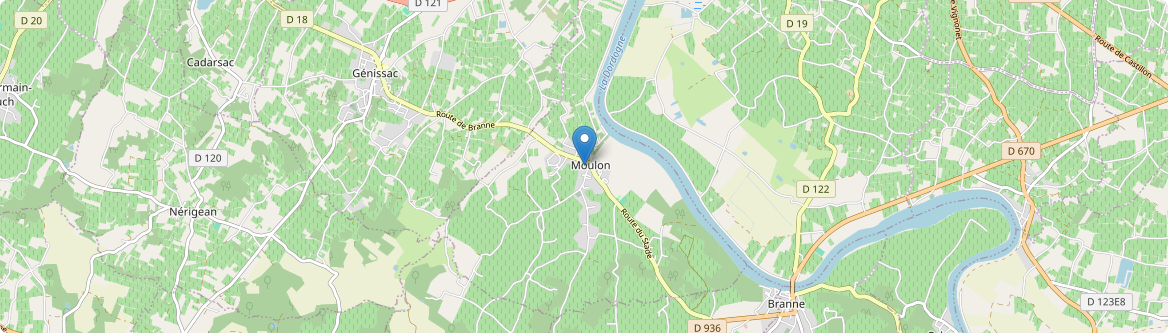 Moulon - Carte