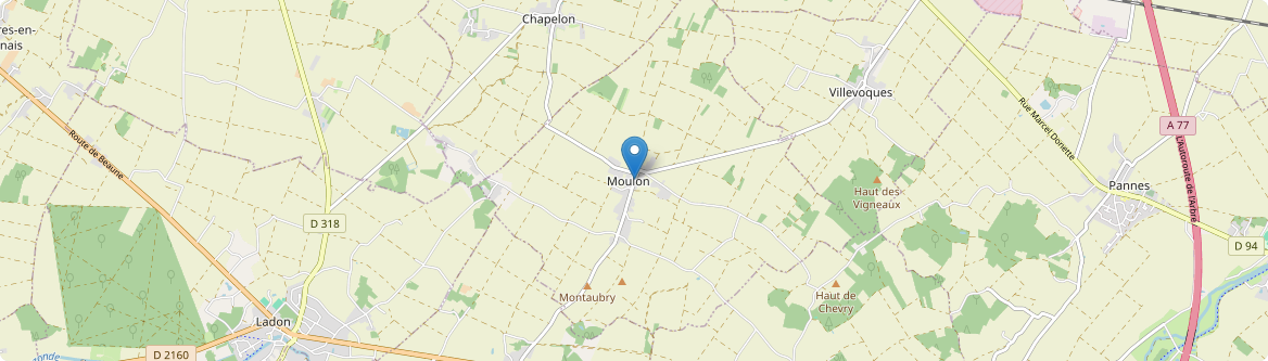 Moulon - Carte