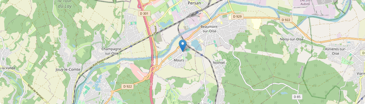 Mours - Carte