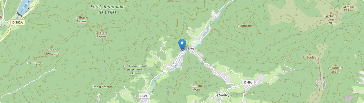 Moussey - Carte