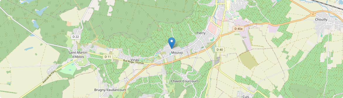 Moussy - Carte
