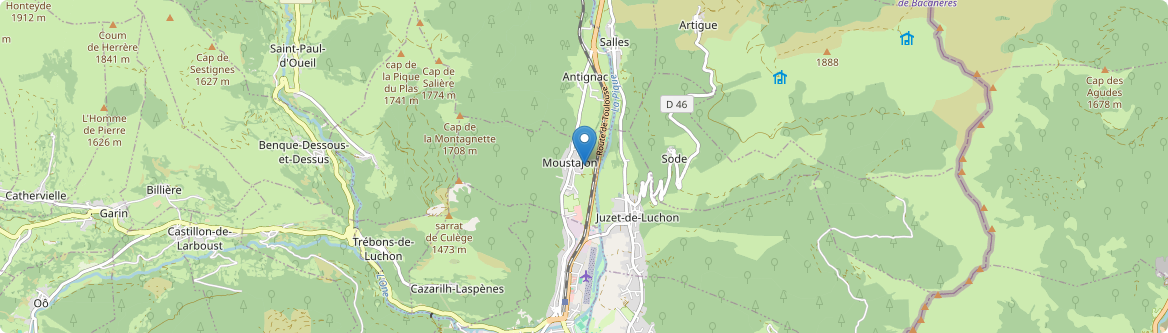 Moustajon - Carte
