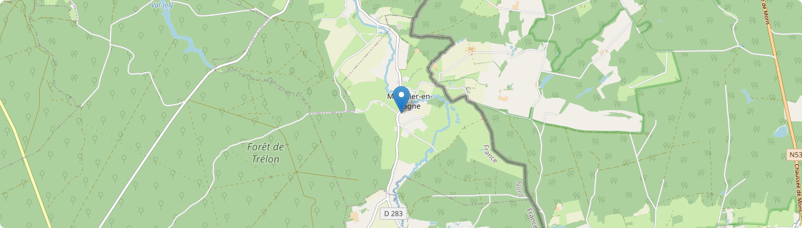 Moustier-en-Fagne - Carte